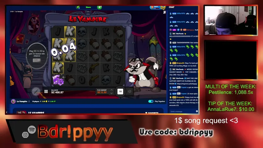 bdrippyy playing Slots & Casino - Live Casino Stream