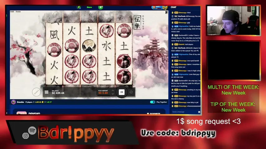 bdrippyy playing Slots & Casino - Live Casino Stream