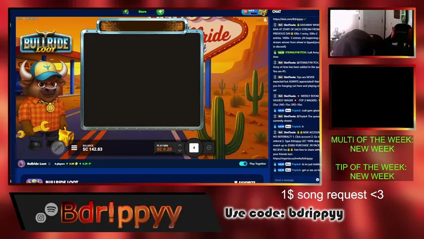 bdrippyy playing Slots & Casino - Live Casino Stream