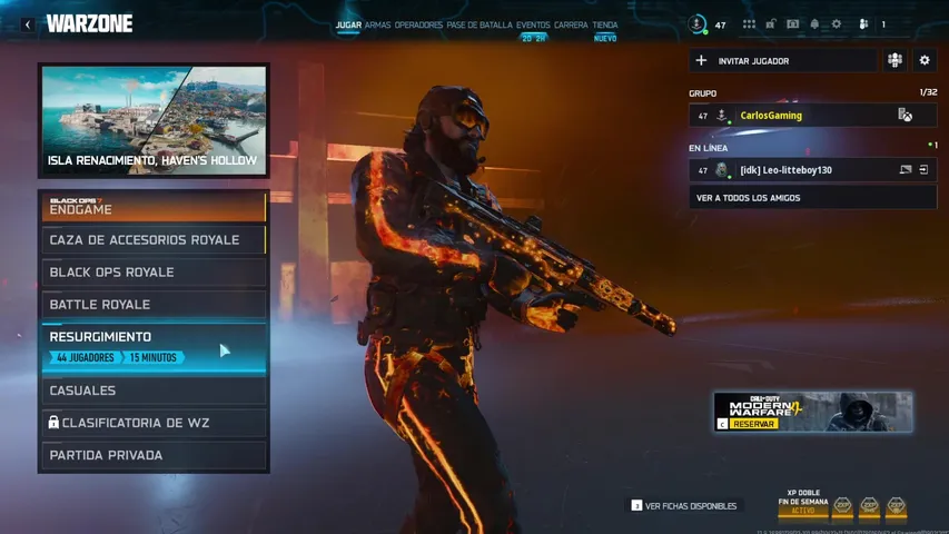 Apriendo A jugar en WARZONE
