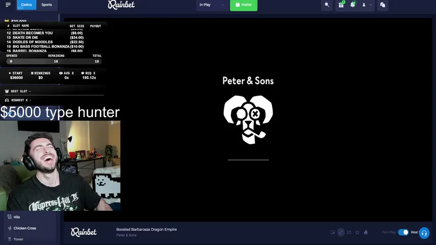 kylestorm32 playing Slots & Casino - Live Casino Stream