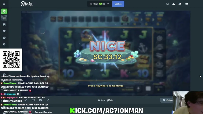 Ac7ionMan playing Slots & Casino - Live Casino Stream
