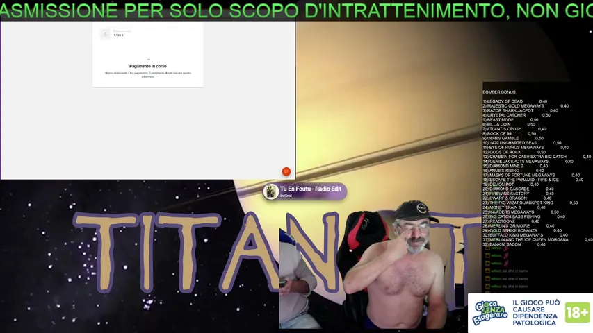 TITAN BONUS HUNT VS BOMBER BONUS HUNT START 1.500 €
