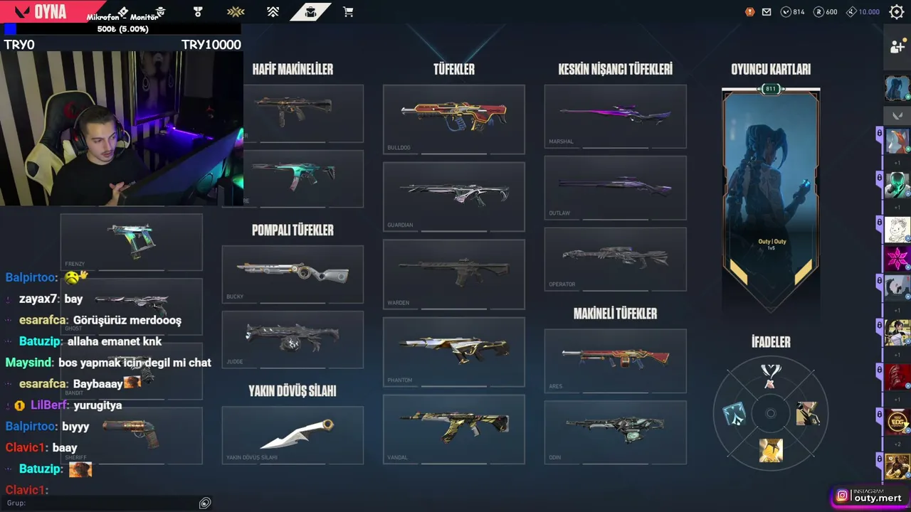 outymert live stream