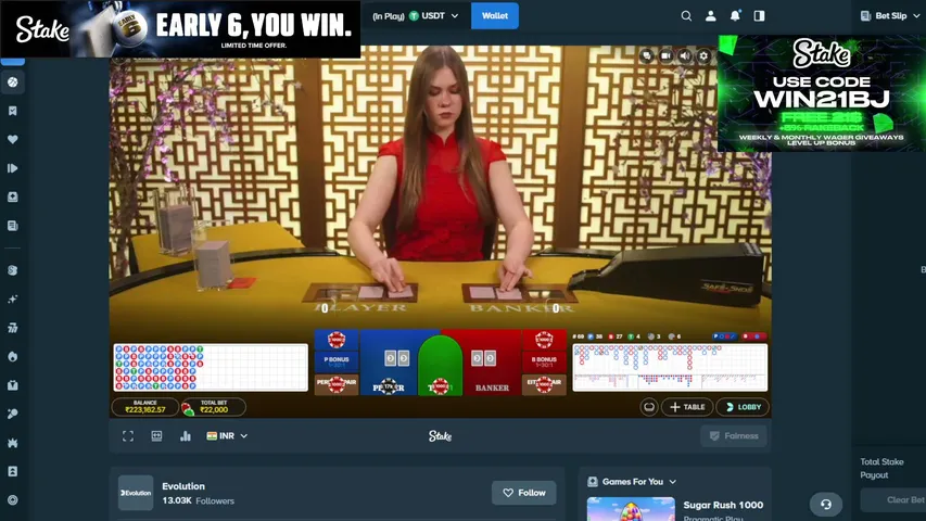 blackjack-wins-21 playing Slots & Casino - Live Casino Stream