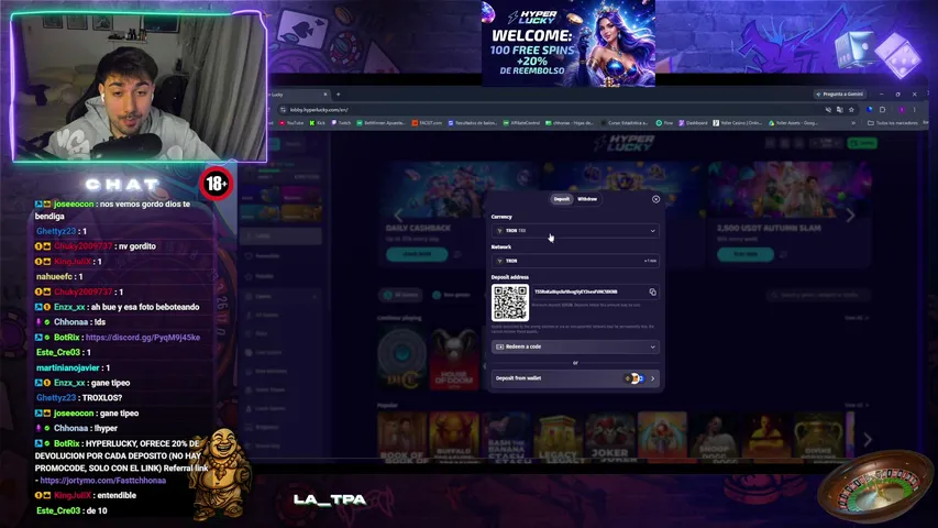 chhonaa playing Slots & Casino - Live Casino Stream