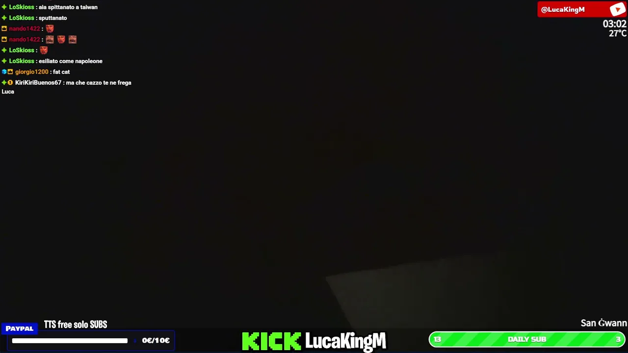 LucaKingM live