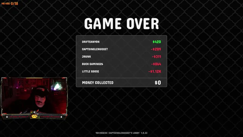 CaptDingleNugget playing Gamble With Your Friends - Live Casino Stream