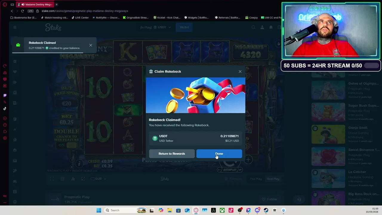 OriginalBob live
