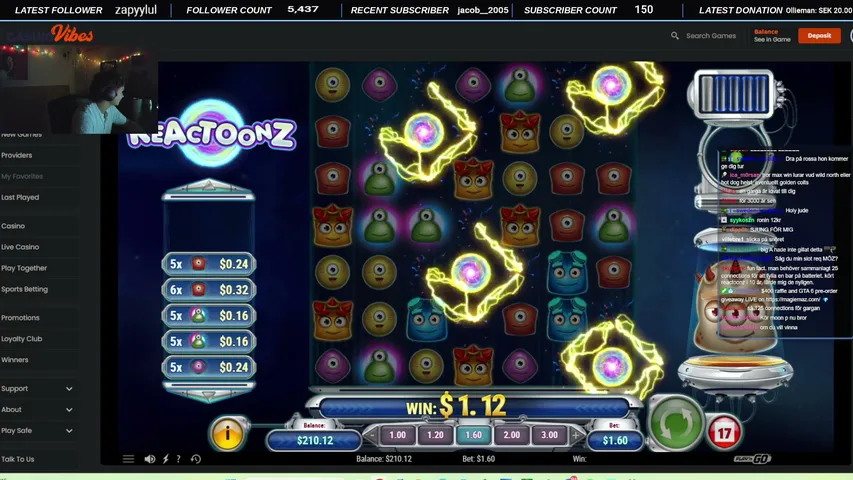 magiemaz playing Slots & Casino - Live Casino Stream