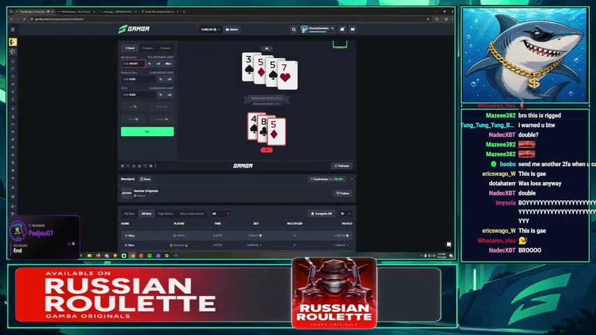 sharkygambles playing Slots & Casino - Live Casino Stream