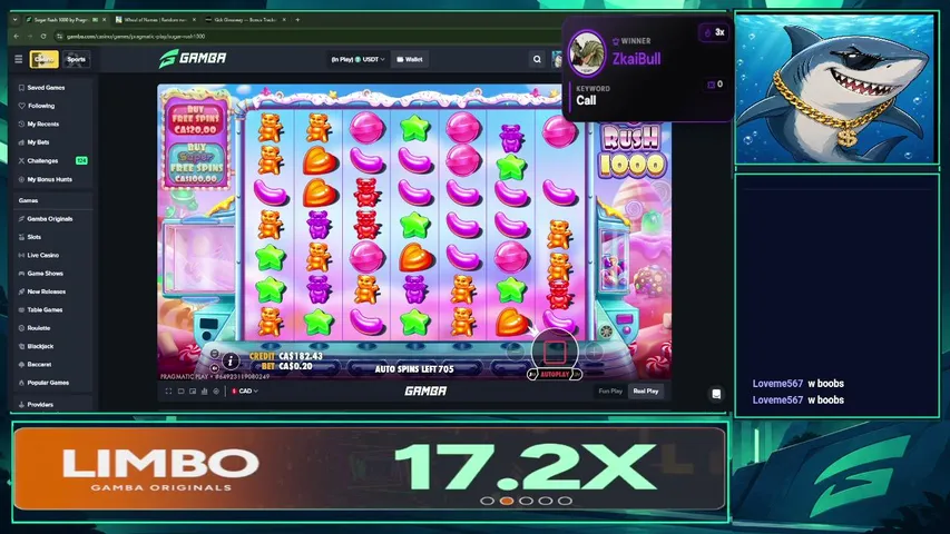 sharkygambles playing Slots & Casino - Live Casino Stream