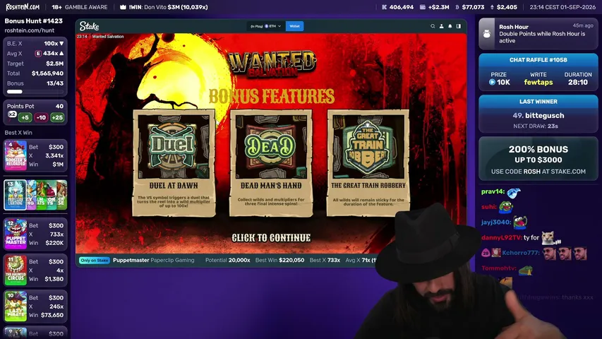 🍂BIG OPENING WITH 43 BONUSES RIGHT NOW🍂!STAKE🍂1ST STREAM OF ROSHTEMBER🍂