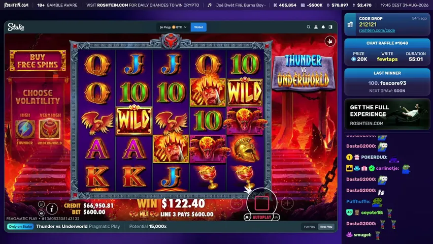 ROSHTEIN playing Slots & Casino - Live Casino Stream