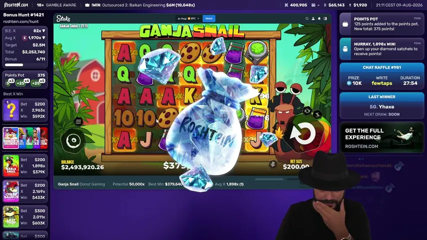 ROSHTEIN playing Slots & Casino - Live Casino Stream
