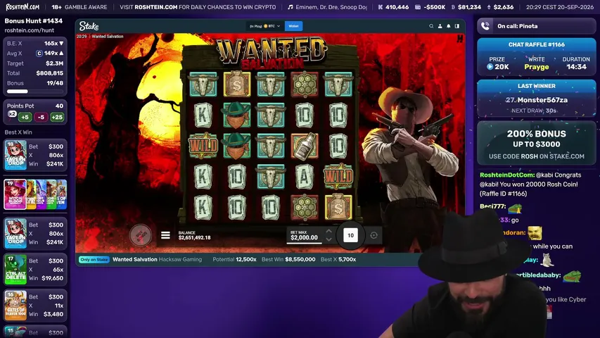 ROSHTEIN playing Slots & Casino - Live Casino Stream