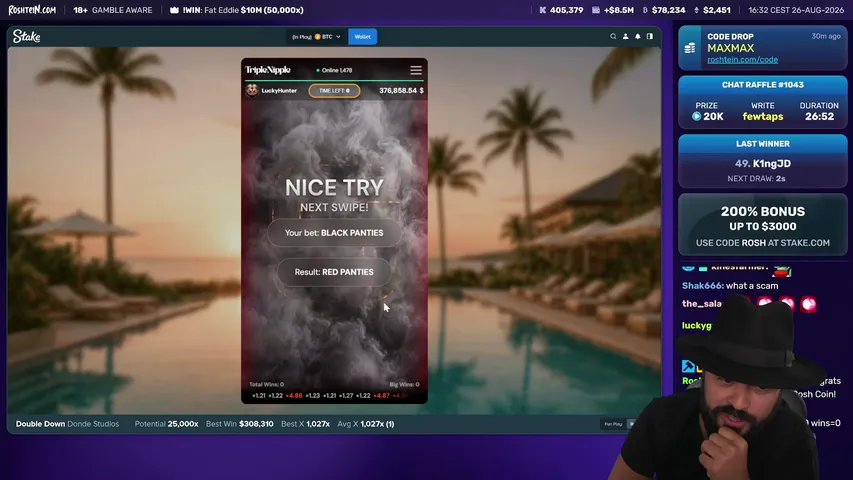 ROSHTEIN playing Slots & Casino - Live Casino Stream