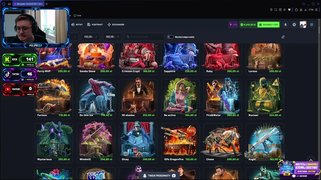 FilipeQx live stream