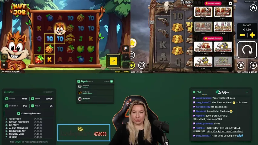 bossi-princessa playing Slots & Casino - Live Casino Stream