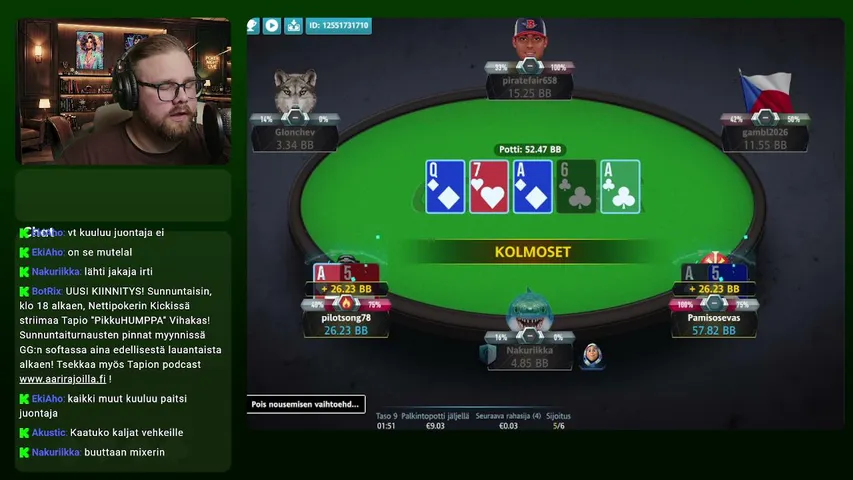 nettipokeri playing Poker - Live Casino Stream