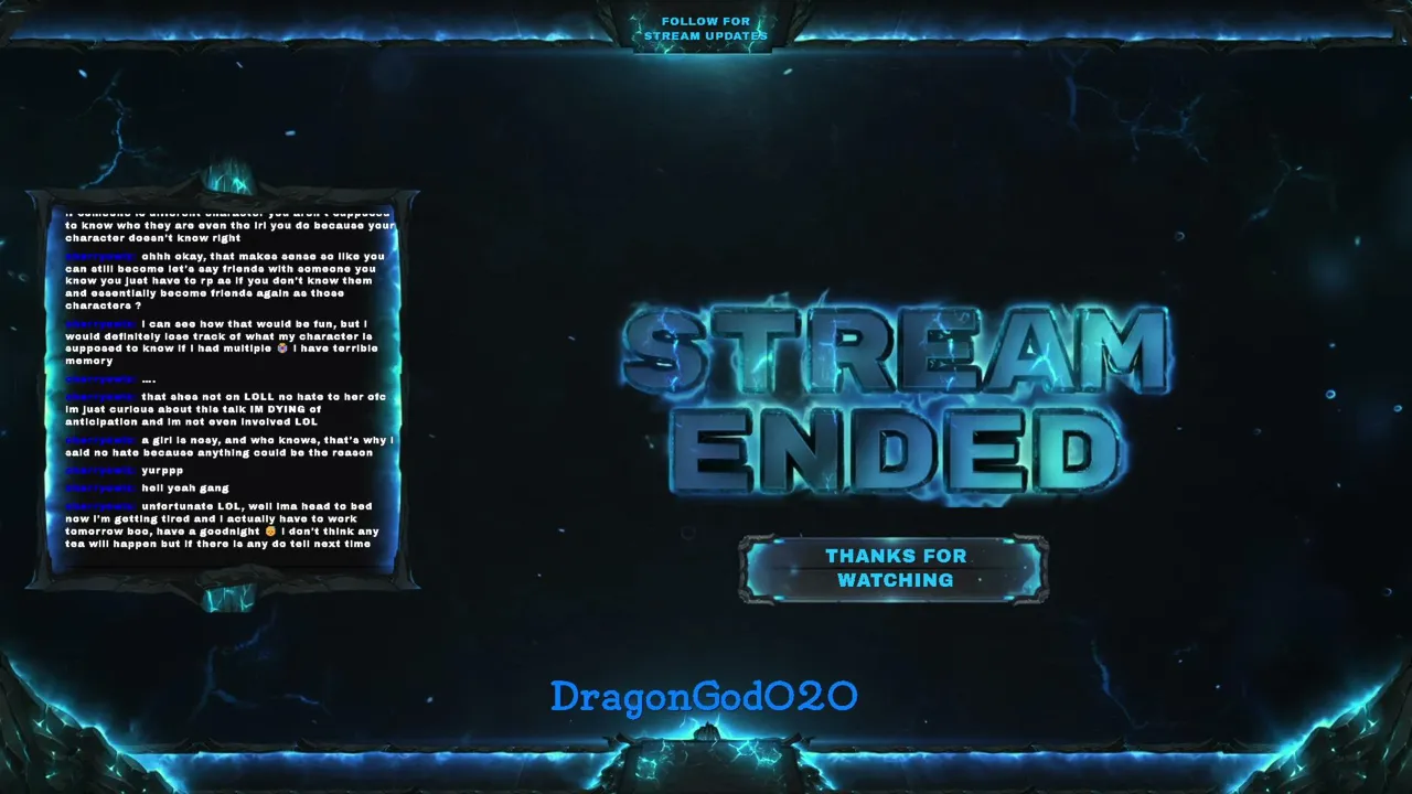 DragonGod020 live