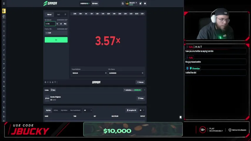 jbucky playing Slots & Casino - Live Casino Stream