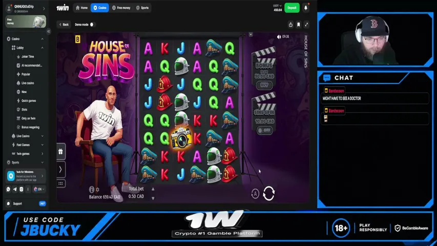 jbucky playing Slots & Casino - Live Casino Stream