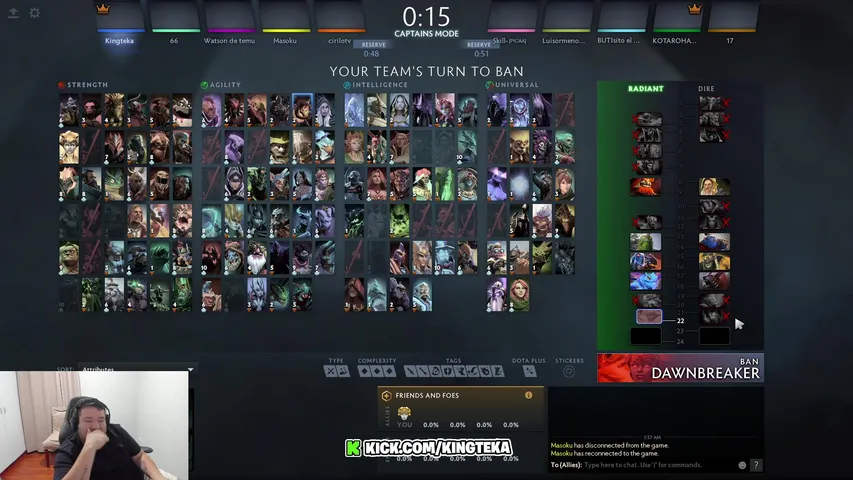 BLACKLIST - TORNEO RELAMPAGO 🔥