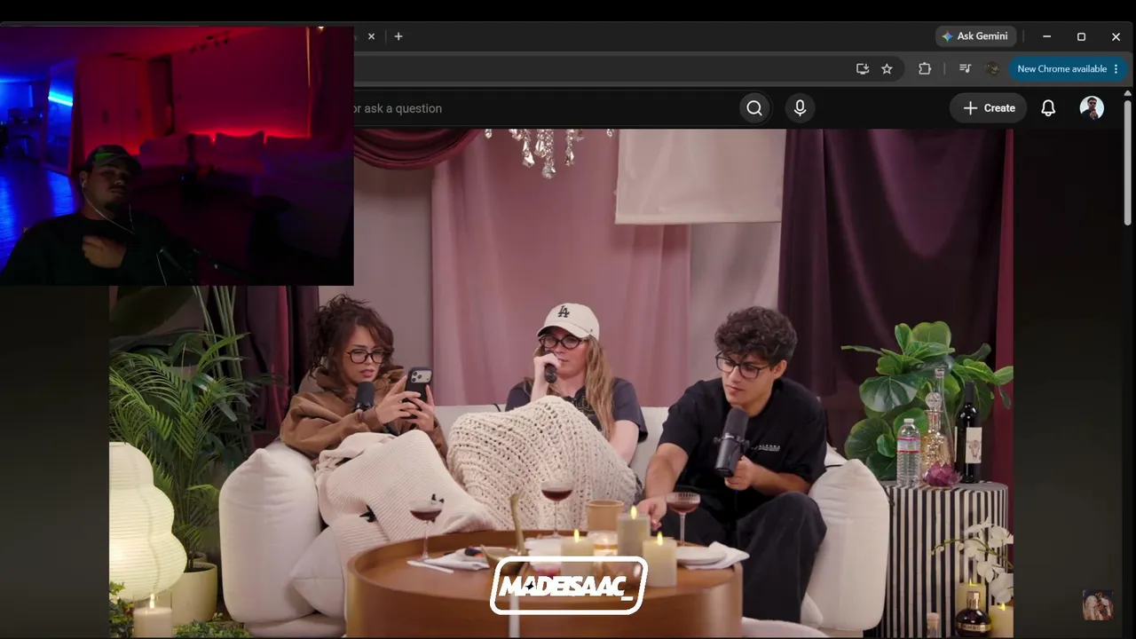 Madeisaac live