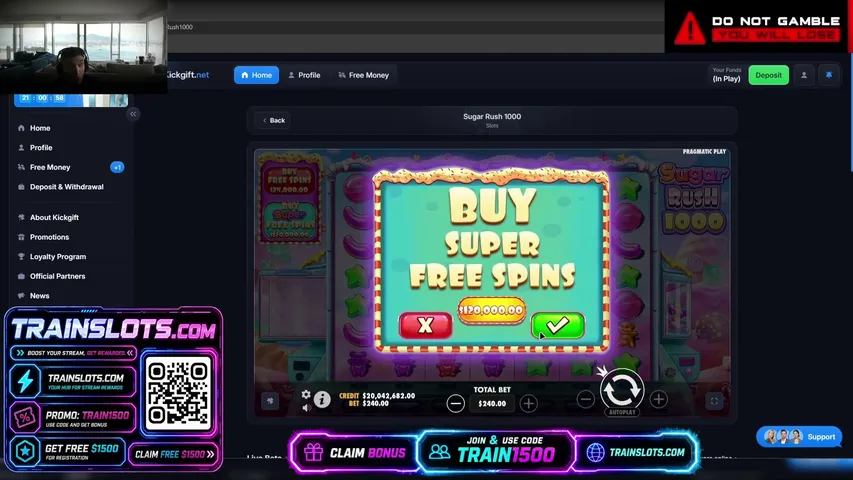 traihwreckestve playing Slots & Casino - Live Casino Stream