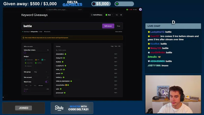 deltagambles playing Slots & Casino - Live Casino Stream