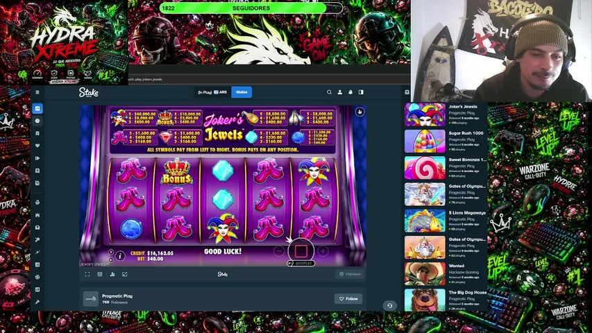 bacotero playing Tasty Slot Machine - Live Casino Stream