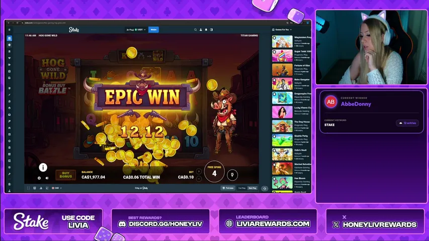 honeyliv playing Slots & Casino - Live Casino Stream