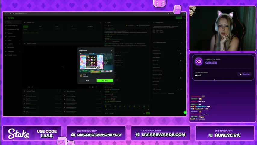 honeyliv playing Slots & Casino - Live Casino Stream