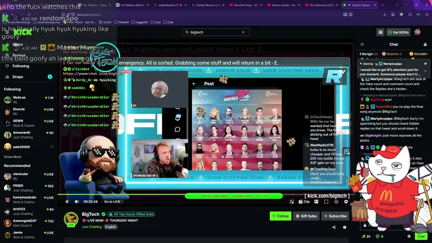 rezzi playing Just Chatting - Live Casino Stream