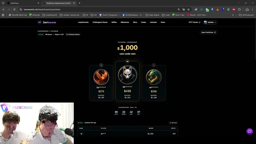 ZenMasterEU playing Slots & Casino - Live Casino Stream