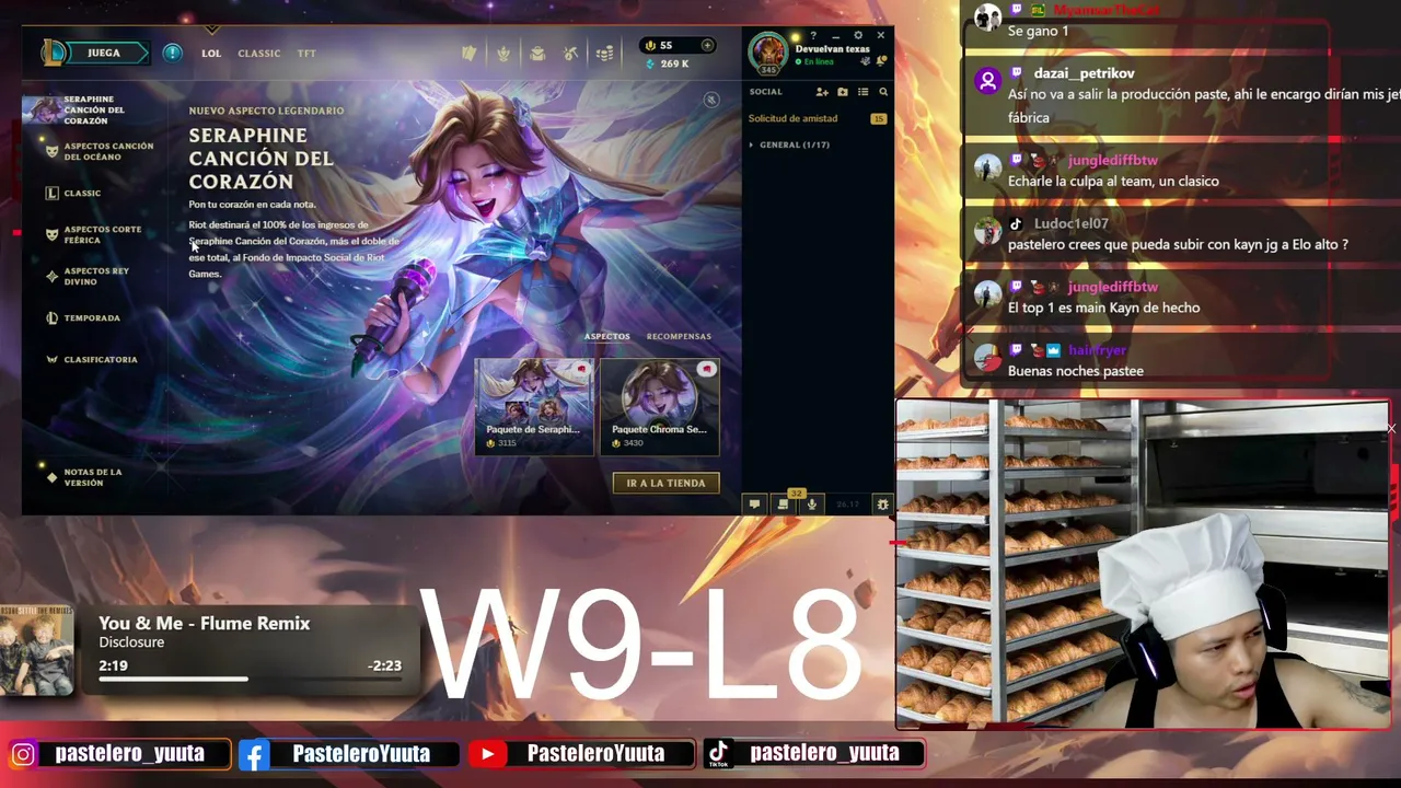 pastelero_yuuta live