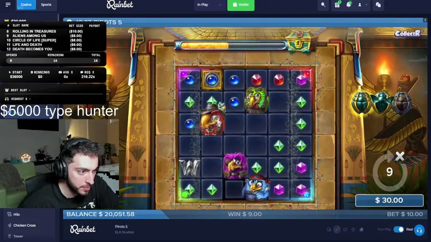 reedridge playing Slots & Casino - Live Casino Stream