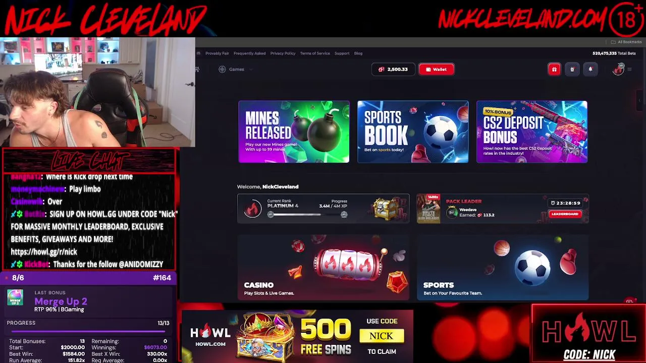 nickcleveland live