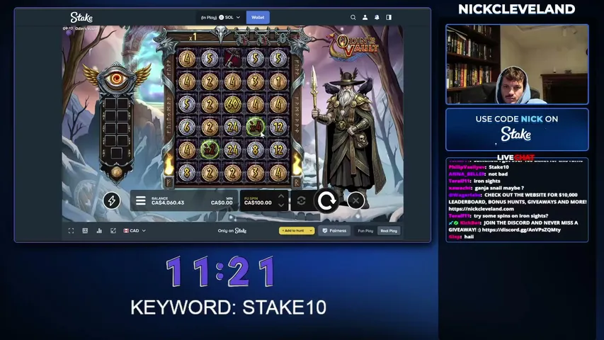 nickcleveland playing Slots & Casino - Live Casino Stream