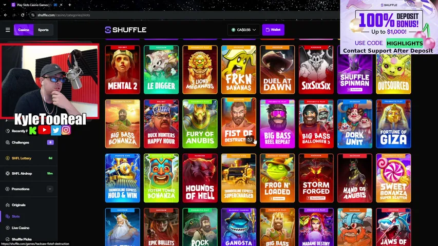 kyletooreal playing Slots & Casino - Live Casino Stream