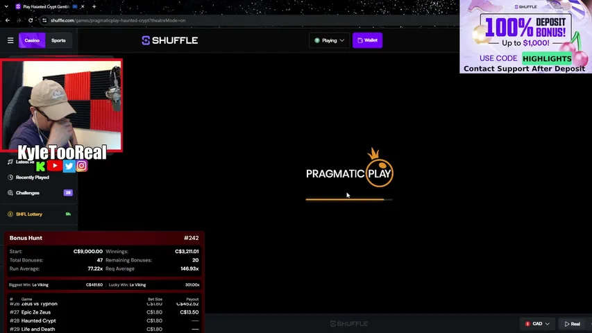 kyletooreal playing Slots & Casino - Live Casino Stream