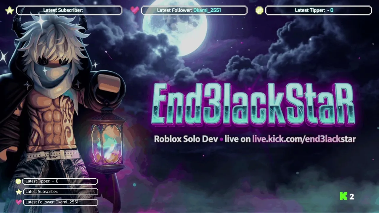 end3lackstar live
