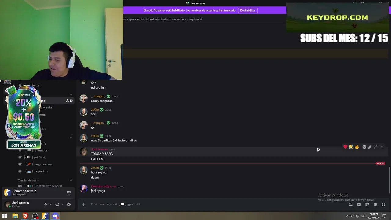 joniarenas10 live stream