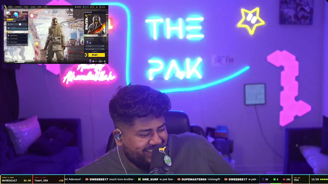 Pakman live