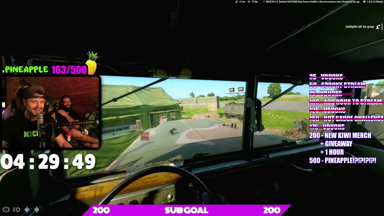 KiwiOnTheVine live