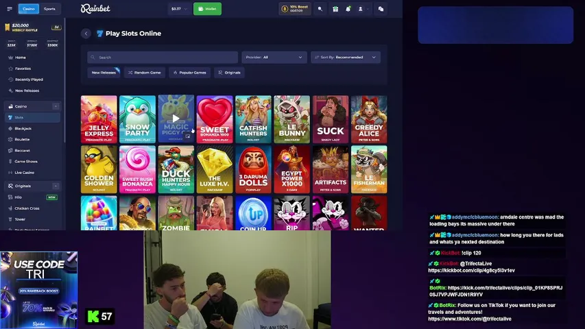 FINALLY A GOOD SET UP!! - EASIEST $2500 LEADERBOARD ON RAINBET!!!!! -  !RAINBET !DISCORD !LB