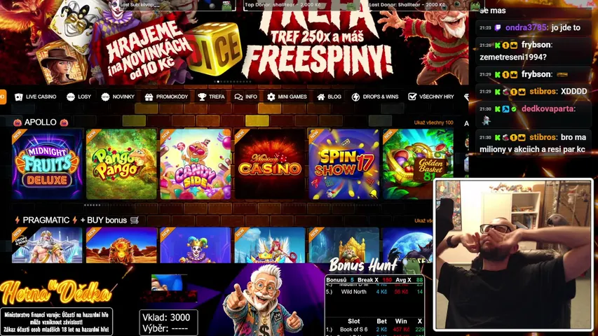 KICK❗ GIVEAWAY ❗MULTIACCOUNTI VÍTÁNI  🦜 PAPOUCH COCO 🦜 HACKSAW MAXWIN HUNT 🤯 HERNA U DĚDKA 🤨 STRAŠNĚDLOUHÝTEXTNAKONCIABYTOVYNIKALOVNÁHLE