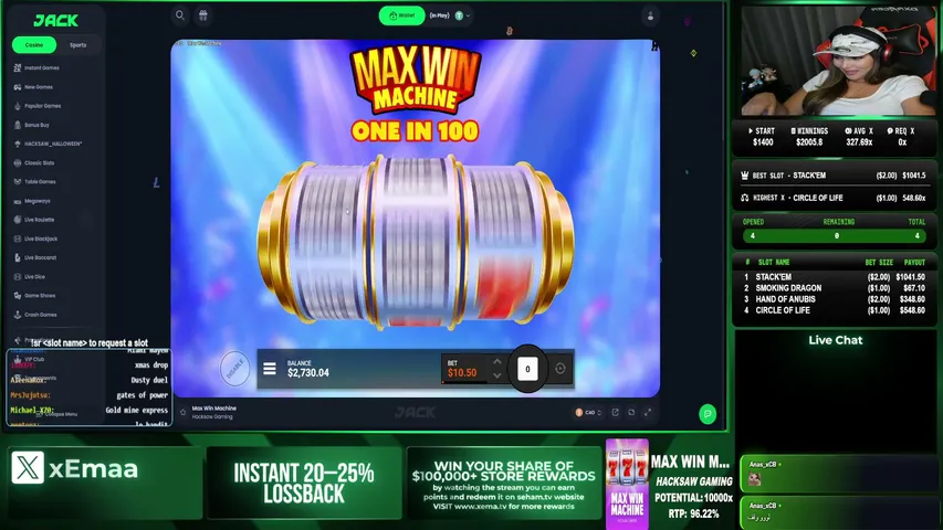 ixemaa playing Slots & Casino - Live Casino Stream
