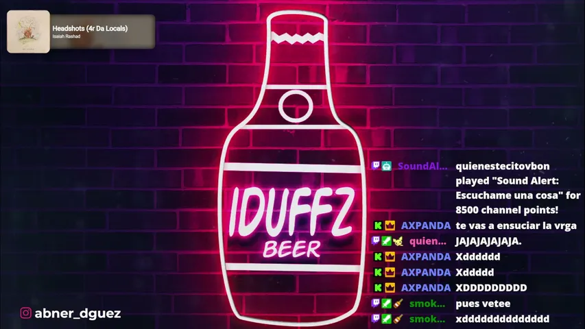 iDuffz playing Just Chatting - Live Casino Stream